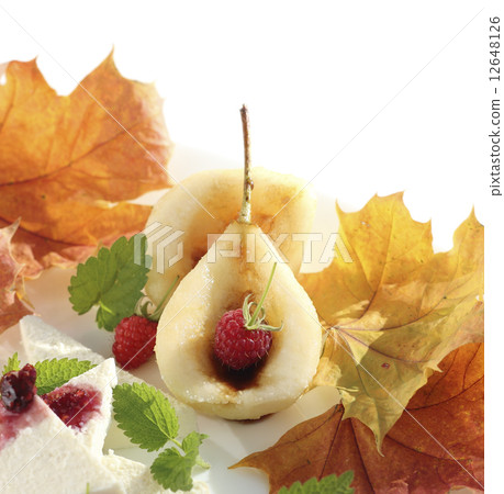 Caramelized pear Caramelized pear 12648126