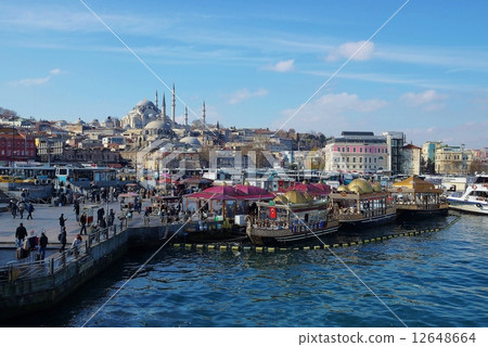 Turkey · Istanbul Scenery of Galata Bridge Turkey · Istanbul Scenery of Galata Bridge 12648664