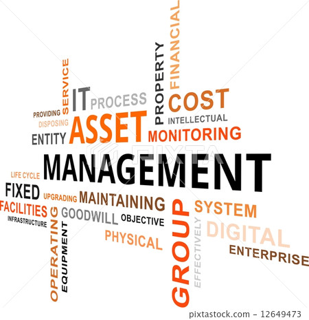 word cloud - asset management word cloud - asset management 12649473