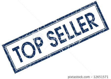 top seller blue square stamp top seller blue square stamp 12651571