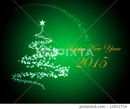 Silvester greeting card 2015 12651754