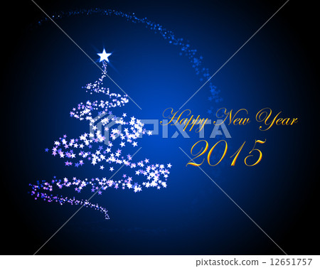 Silvester greeting card 2015 12651757