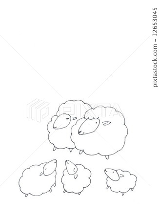 羊著色書 12653045