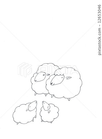 羊著色書 12653046