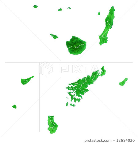 Kagoshima Prefecture Map 2 12654020