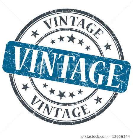 Vintage blue grunge textured vintage isolated stamp Vintage blue grunge textured vintage isolated stamp 12656344