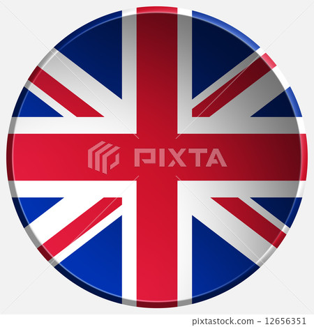 UK 3d Round Button 12656351