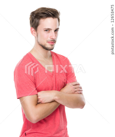 Caucasian man portrait Caucasian man portrait 12658475