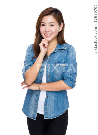 Asian woman Asian woman 12659703