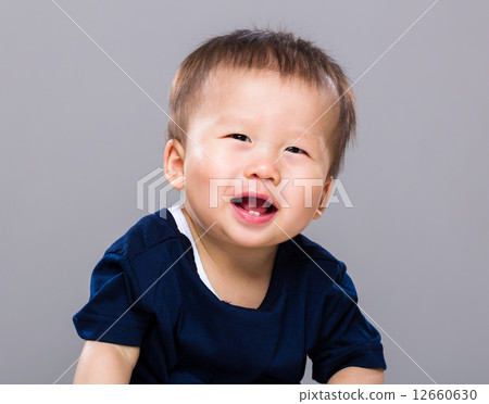 Baby boy giggle Baby boy giggle 12660630