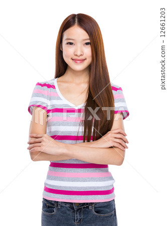 Asian young woman portrait Asian young woman portrait 12661203