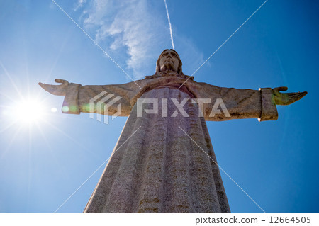 Jesus Christ Monument Cristo-Rei Lisboa in Lisbon Jesus Christ Monument Cristo-Rei Lisboa in Lisbon 12664505