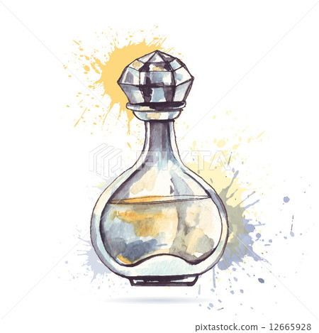 Beautiful perfume bottle. 12665928