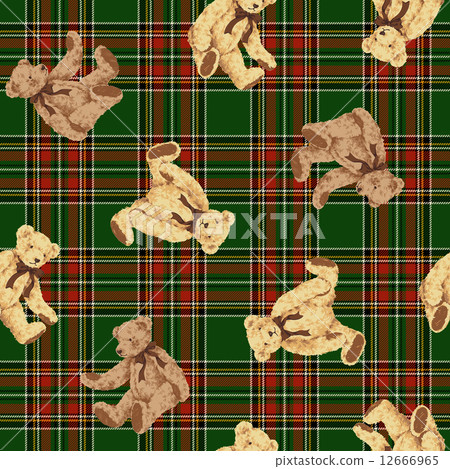 Beautiful bear pattern Beautiful bear pattern 12666965