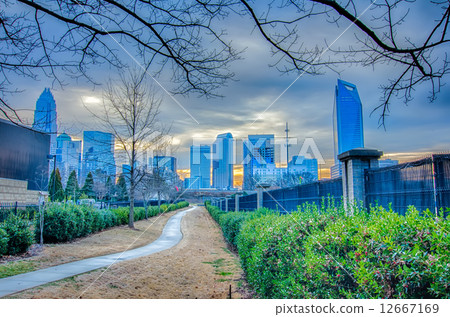 morning in a big city 12667169