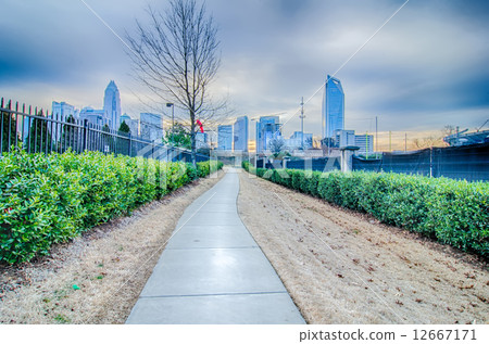 morning in a big city 12667171