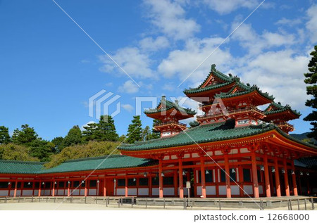 Heian Jingu Shrine Soryu Tower 12668000