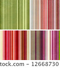 Four retro stripe patterns 12668730