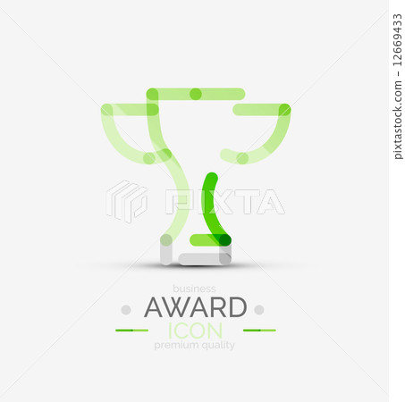Award icon, logo. Award icon, logo. 12669433
