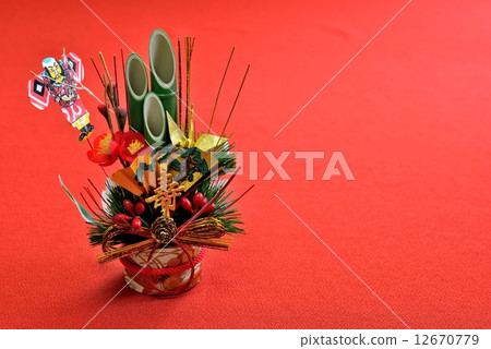 New Year image Kadomatsu New Year image Kadomatsu 12670779