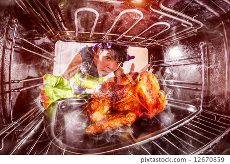 Funny Housewife perplexed and angry. Loser is destiny! Funny Housewife perplexed and angry. Loser is destiny! 12670859