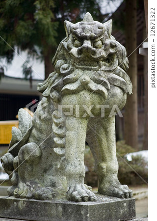 Hakusan Ratio Shogun's stone guardian dog 12671322