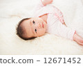 Newborn girl 12671452