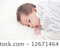 Newborn girl 12671464