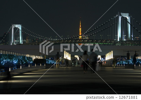 在Odaiba Dating West Promenade 在Odaiba Dating West Promenade 12671881