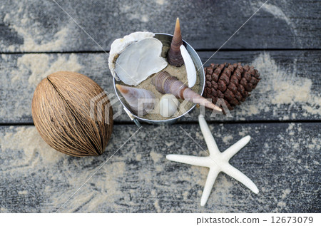 Memories from the sea for postcard or Poster 12673079