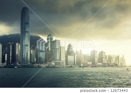 Skyline of Hong Kong Skyline of Hong Kong 12673443