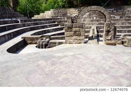 Ruin-like mortar square 12674076
