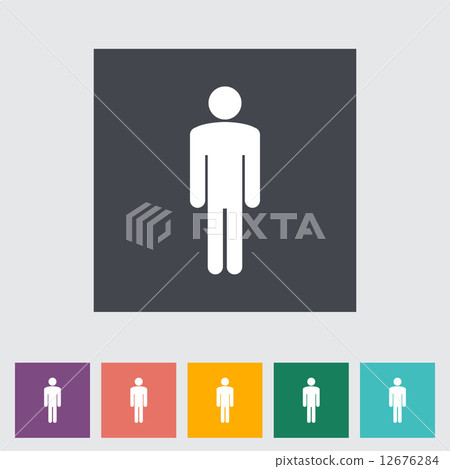 Male gender sign 12676284