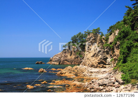 Sasagawa flow in summer Sasagawa flow in summer 12677196