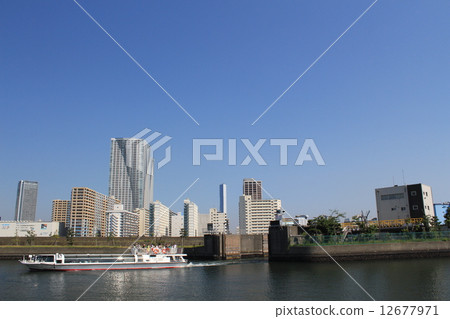 Kachidoki Tower Apartment View from Hama Rikyu Imperial Garden Kachidoki Tower Apartment View from Hama Rikyu Imperial Garden 12677971