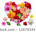 Rose heart 12678349