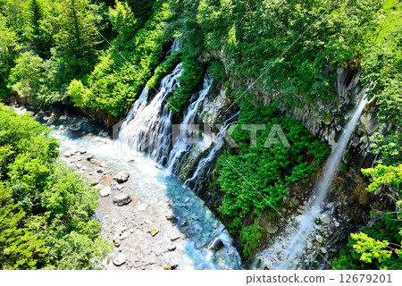 White mustache waterfall White mustache waterfall 12679201