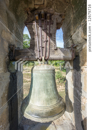 Entire bell on bellfry 12679716