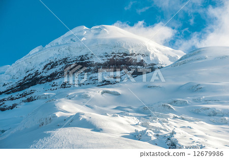 Cotopaxi the highest active volcano in the world 12679986