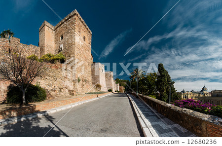 Gibralfaro castle (Alcazaba de Malaga), Spain Gibralfaro castle (Alcazaba de Malaga), Spain 12680236