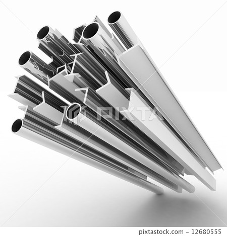 High technology background - profiles High technology background - profiles 12680555