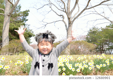 花背的女孩(入學儀式圖像) 花背的女孩(入學儀式圖像) 12680901