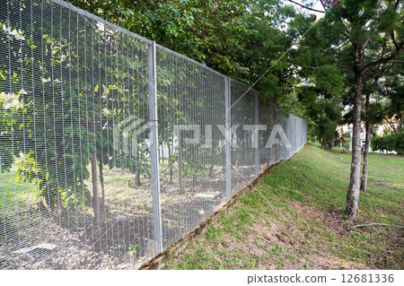 Residential security boundary fencing Residential security boundary fencing 12681336