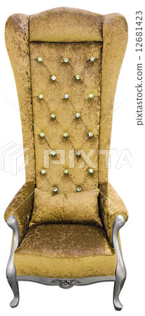 Golden armchair Golden armchair 12681423