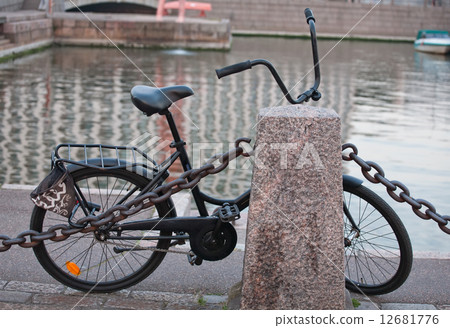 old-fashioned bicycle 12681776