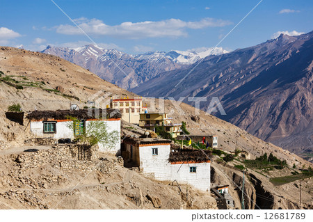 Dhankar village, Spiti valley 12681789