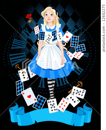 Alice in wonderland - Stock Illustration [12682275] - PIXTA