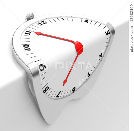 the melting clock 12682369