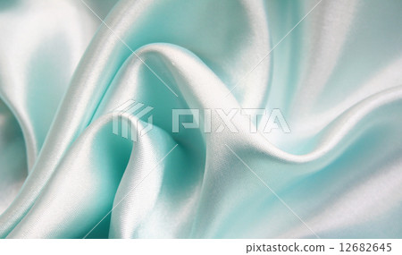 Smooth elegant blue silk as background Smooth elegant blue silk as background 12682645