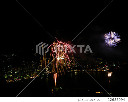 Atami sea fireworks display Atami sea fireworks display 12682994